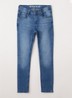 James straight leg jeans met steekzakken - Indigo