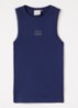 Tanktop met ribstructuur - Royalblauw