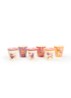 Kinderbeker 16 cl set van 6 - Roze