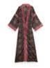 Jaypur kimono met print - Donkergroen