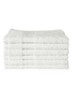 Super Smooth Cotton gastendoekje set van 6 - Gebroken wit
