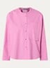 Blouse met borstzak - Roze