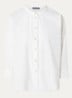 Blouse met plooidetail - Wit