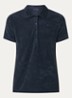 Polo van fleece - Donkerblauw