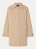 Trenchcoat met steekzakken - Khaki