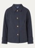 Trenchcoat met steekzakken - Donkerblauw