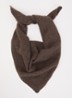 Sjaal in kasjmierblend 100 x 45 cm - Bruin
