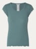 Baybay T-shirt met details van kant - Groen