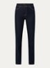 Aubrey high waist slim fit jeans met steekzakken - Indigo