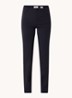 Audrey high waist slim fit broek met stretch - Donkerblauw