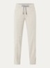 Rosner high waist slim fit pantalon in linnenblend - Beige