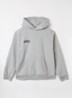 Full Service hoodie met logoborduring - Grijsmele