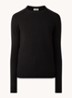 Grofgebreide pullover van kasjmier - Zwart