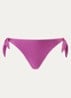 Barra bikinislip met geknoopt detail - Paars