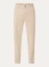 Saboris straight fit chino met steekzakken - Beige