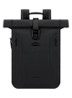 Coatify rolltop rugzak met 14,1 inch laptopvak - Zwart