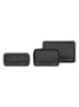 TA Revolution koffer organizer set van 3 - Zwart