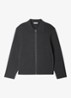 Fijngebreid vest met kraag en steekzakken - Grey / Grijs