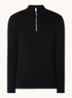 Fijngebreide pullover van merino wol - Diepzwart