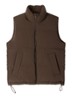 Gewatteerde bodywarmer met steekzakken - Khaki