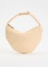 Handtas van crochet - Beige