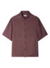 Regular fit overhemd met print - Chocolate / Bruin