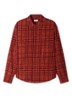 Regular fit overhemd met print - Rood