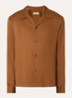 Regular fit overhemd  - Cognac