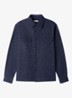 Regular fit overshirt met borstzak - Blauw