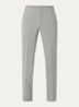 Slim fit pantalon met steekzakken - Lindegroen