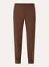Slim fit pantalon met steekzakken - Bruin