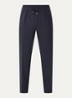 Slim fit trackpants met steekzakken - Donkerblauw