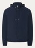 Softshell jack met opbergbare capuchon en steekzakken - Donkerblauw
