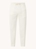 Straight fit chino  met steekzakken - Creme