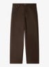 Straight fit pantalon met steekzakken - Taupe