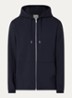 Sweatvest met capuchon - Donkerblauw