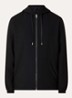 Sweatvest met capuchon - Zwart