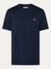 T-shirt met logo - Donkerblauw