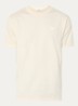 T-shirt met logo - Creme