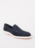 Detroit loafer van suède  - Donkerblauw
