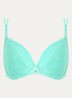 Amelia push up bh met uitneembare vulling - Zeegroen