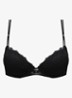 Amelia push up bh met uitneembare vulling - Zwart