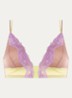 Bremer bralette van mesh - Lila