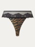 Bremer tanga van mesh - Camel