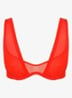 Chalmers beugel bh van mesh - Rood