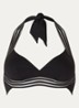 Miss halter bikinitop - Zwart
