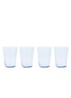 Together waterglas 55 cl set van 4 - Blauw