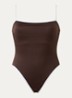 Badpak met uitneembare vulling - Chocoladebruin
