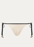 Bikinislip met geknoopt detail - Beige