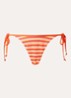 Bikinislip met geknoopt detail - Roze